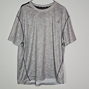 And1 silver and black XL athletic short sleeve shirt